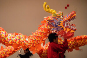 Dragon dance by Julong Wushu