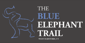 The Blue Elephant Trail logo
